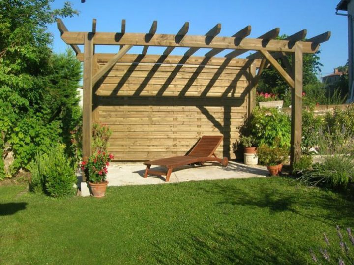 Pergola en bois