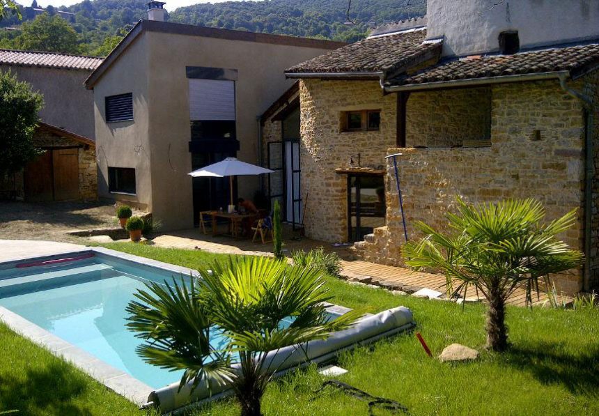 Maison et piscine