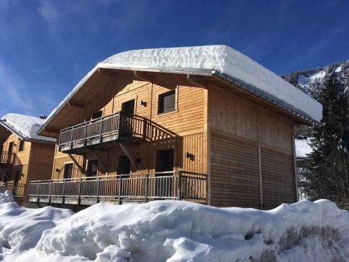 Chalet en ossature bois à Flumet