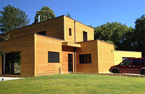 maison en bois