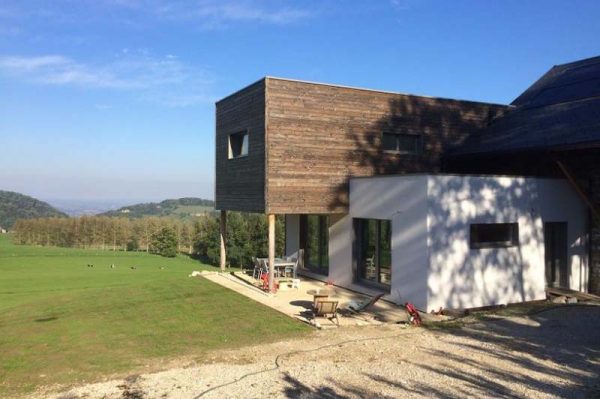 Maison en ossature bois à Attignat-Oncin en Savoie