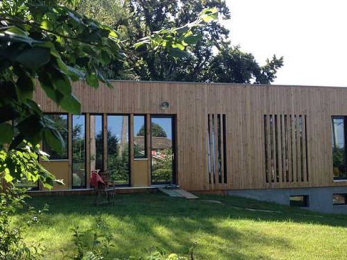 Maison en ossature bois Passif à Chasselay