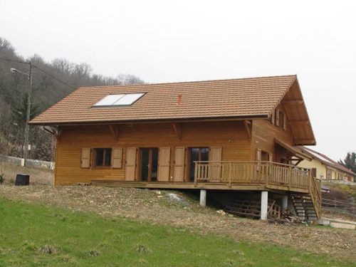Maison en ossature bois RT2012 à Corbonod