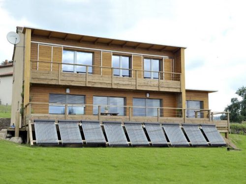 Maison Témoin (Consommation inférieur à 20 kw/m²/an) en ossature bois à Cublize