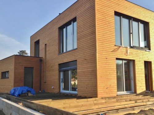 Maison d’architecte en ossature bois au Bois-d'Oingt