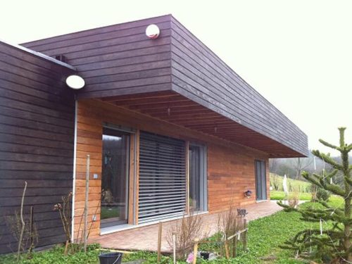 Maison en ossature de bois à Saint-Pierre-de-Chandieu