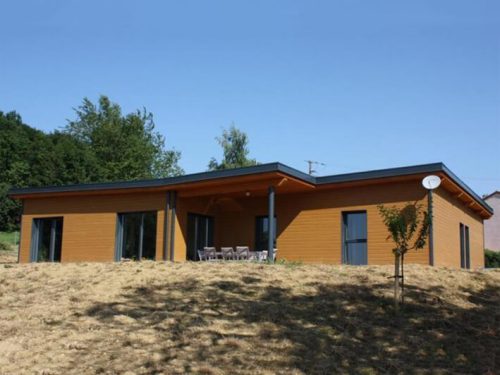 Maison d'architecte en ossature bois à Villers