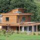 Maison passive en ossature bois dans le Gard à Goudargues