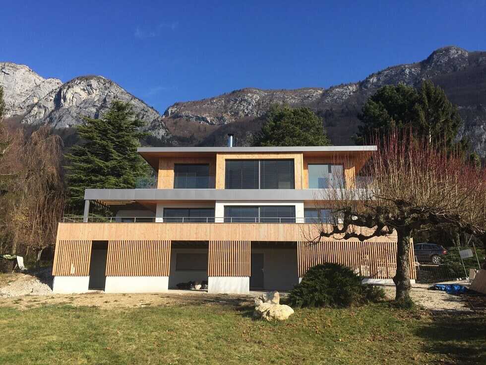 Maison d’architecte en ossature bois