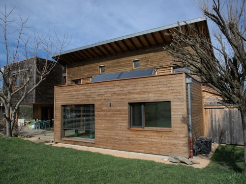 Extension en bois à Saint Julien en Beaujolais